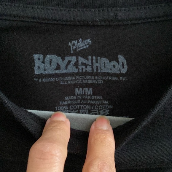 Boyz n the Hood black and white short sleeve tee size M - Picture 6 of 6